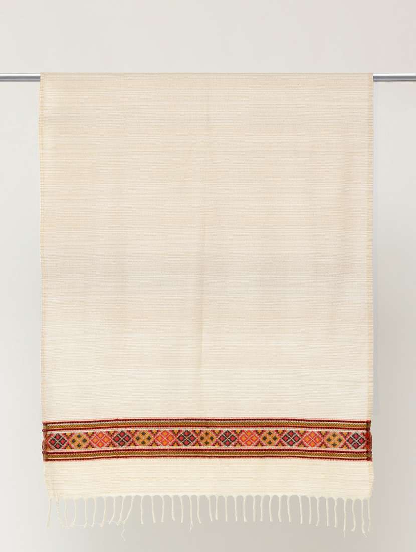 women self design reversible shawl - 22033697 -  Standard Image - 3