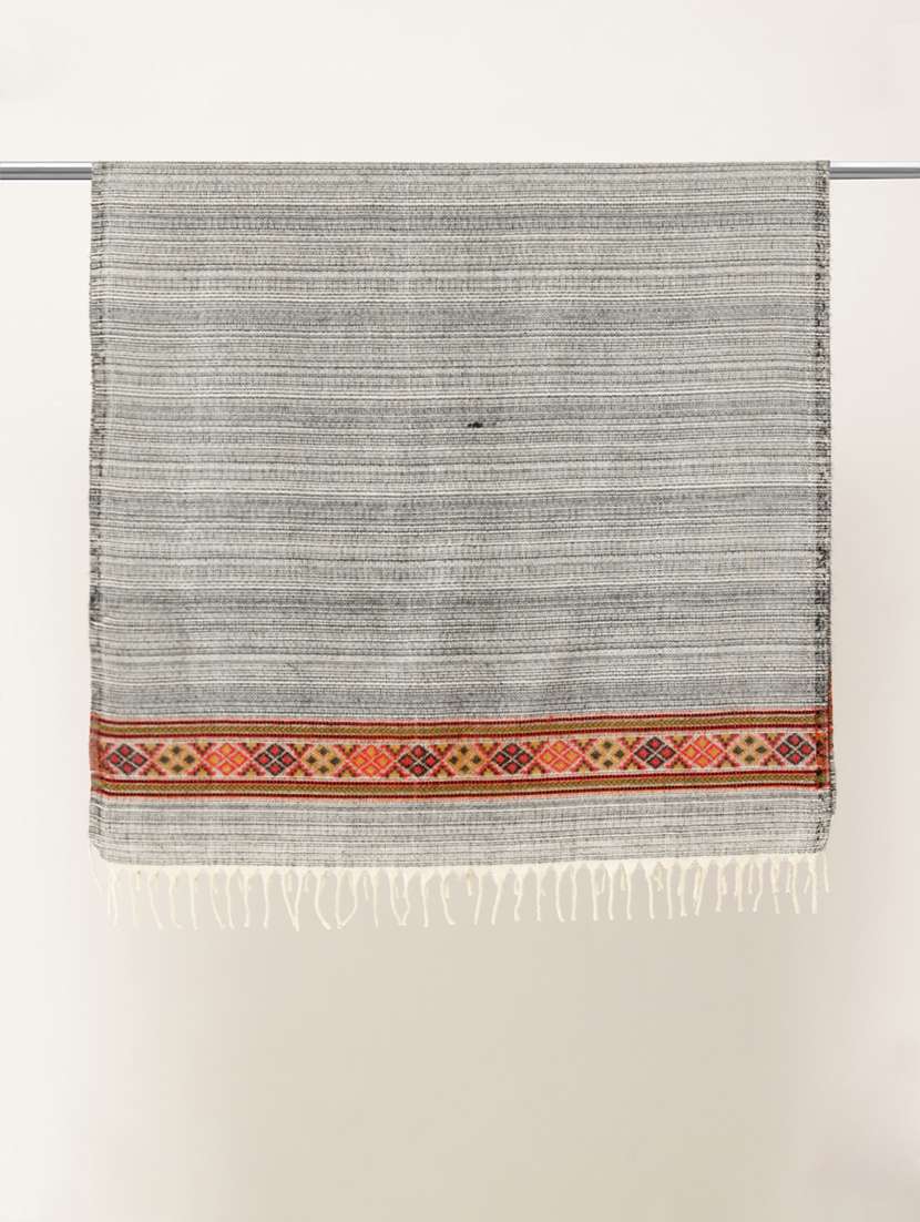 women self design reversible shawl - 22033710 -  Standard Image - 3