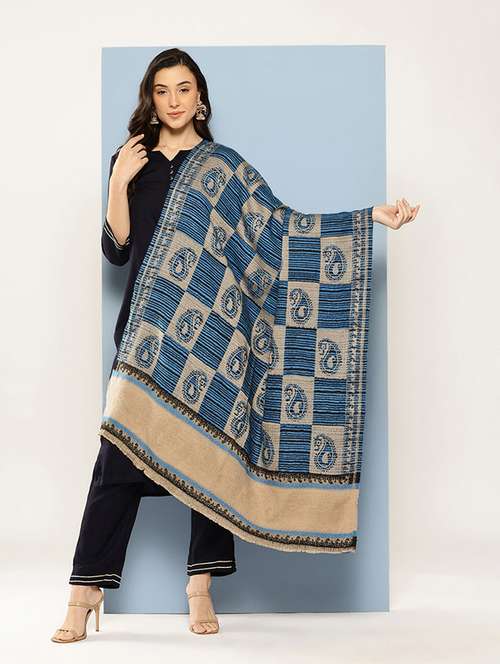 women paisley reversible shawl - 22033716 -  Standard Image - 0