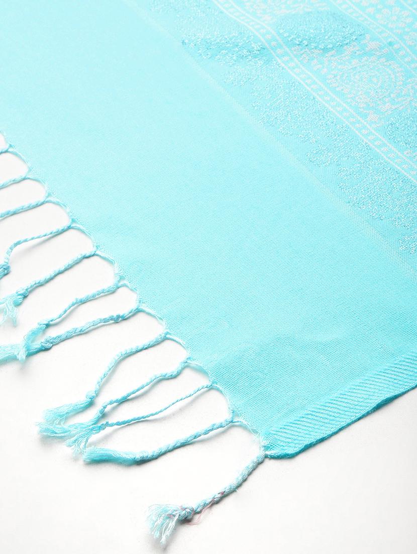 women self design reversible shawl - 22033723 - Standard Image - 3