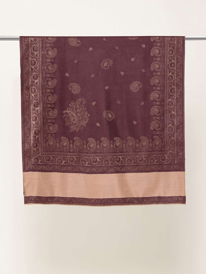 women paisley reversible shawl - 22033731 -  Standard Image - 3