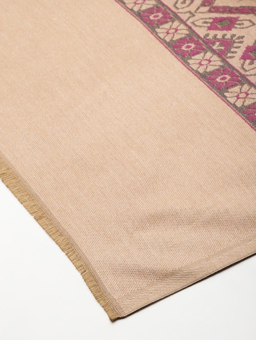 women self design reversible shawl - 22033733 - Standard Image - 3
