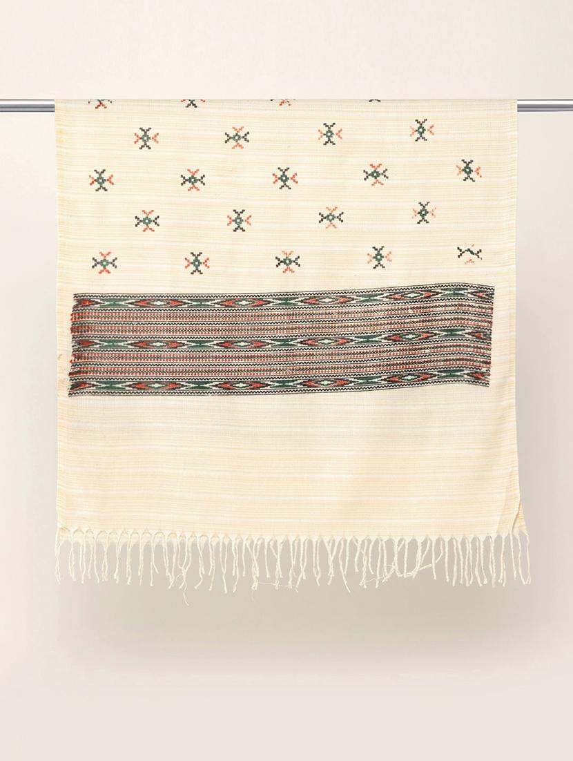 women self design reversible shawl - 22033735 - Standard Image - 3