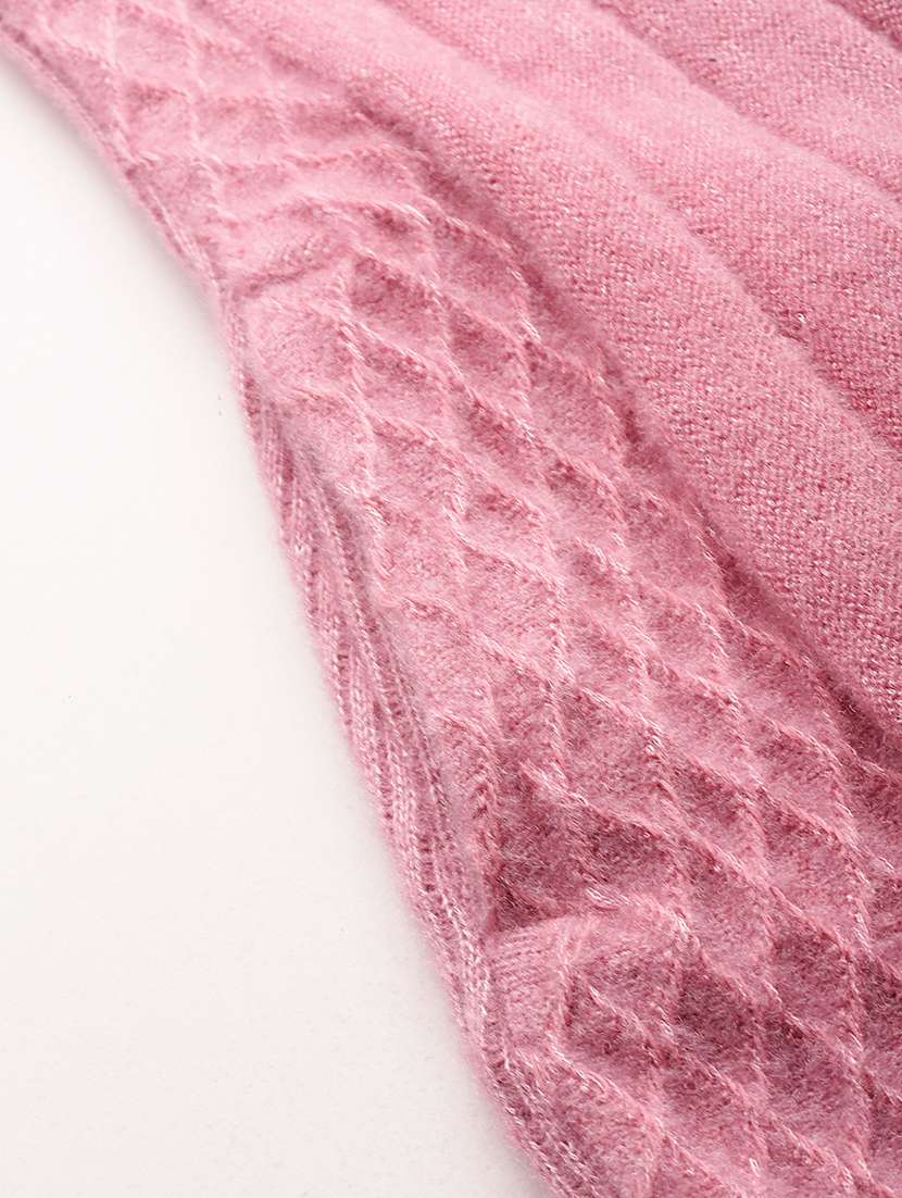 women self design long sleeve cardigan - 22033813 -  Standard Image - 5