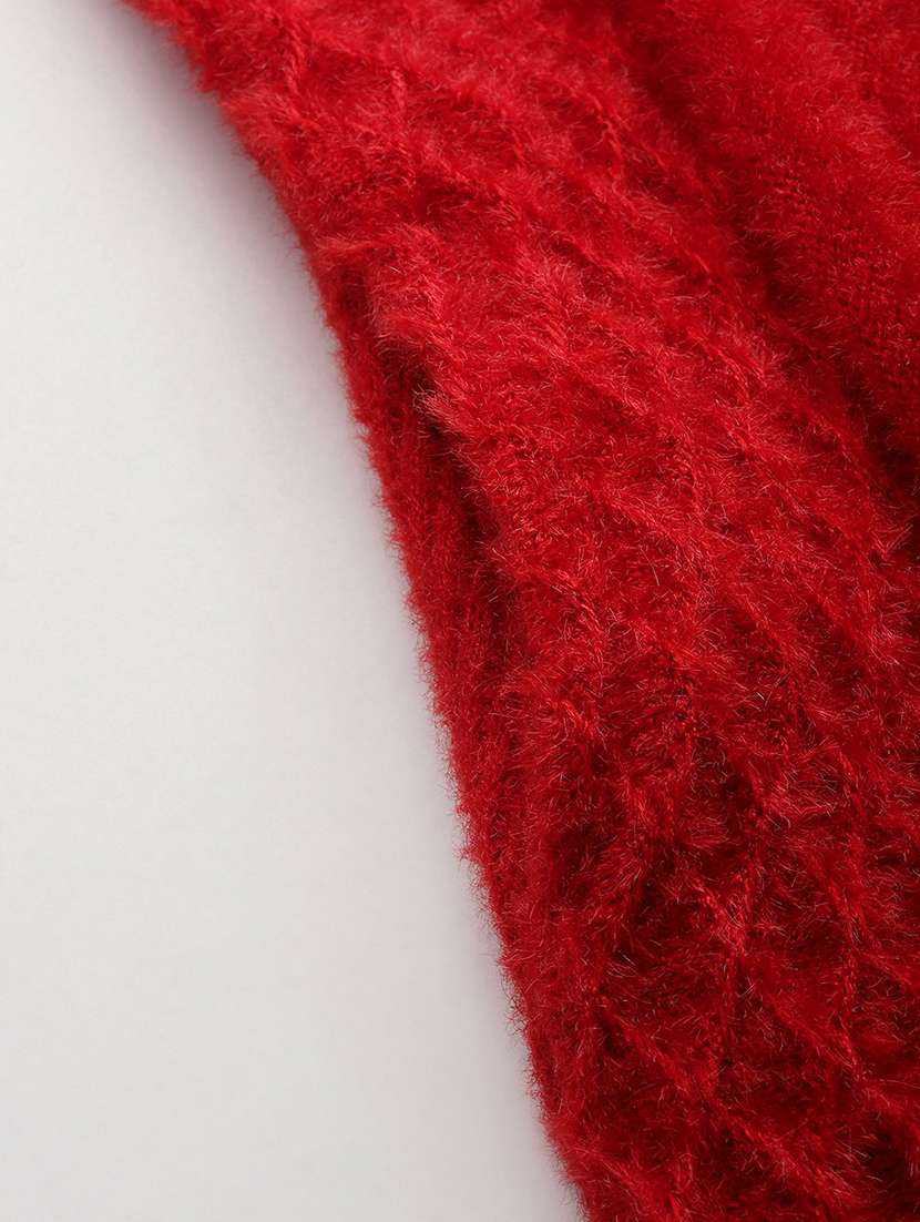 women self design long sleeve cardigan - 22033815 -  Standard Image - 5