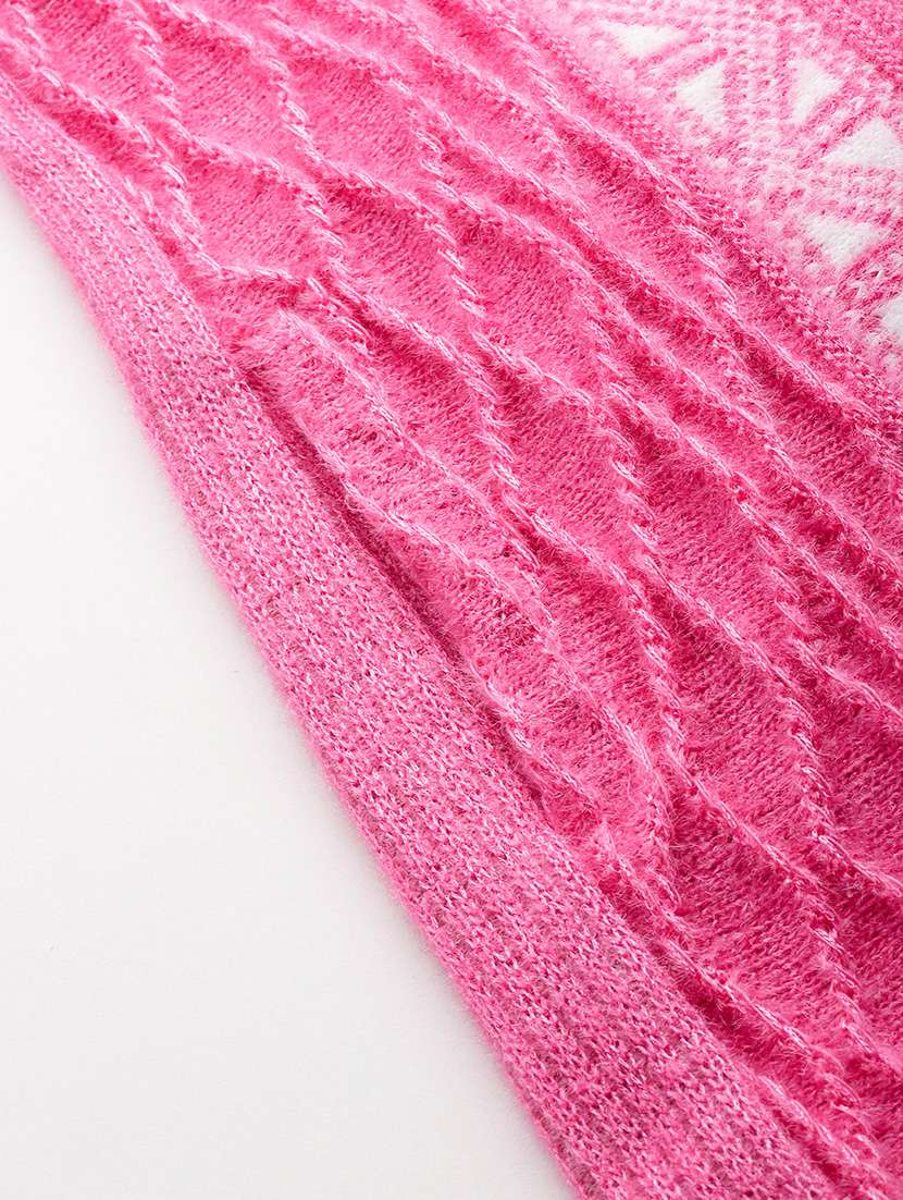 women self design long sleeve cardigan - 22033818 -  Standard Image - 5