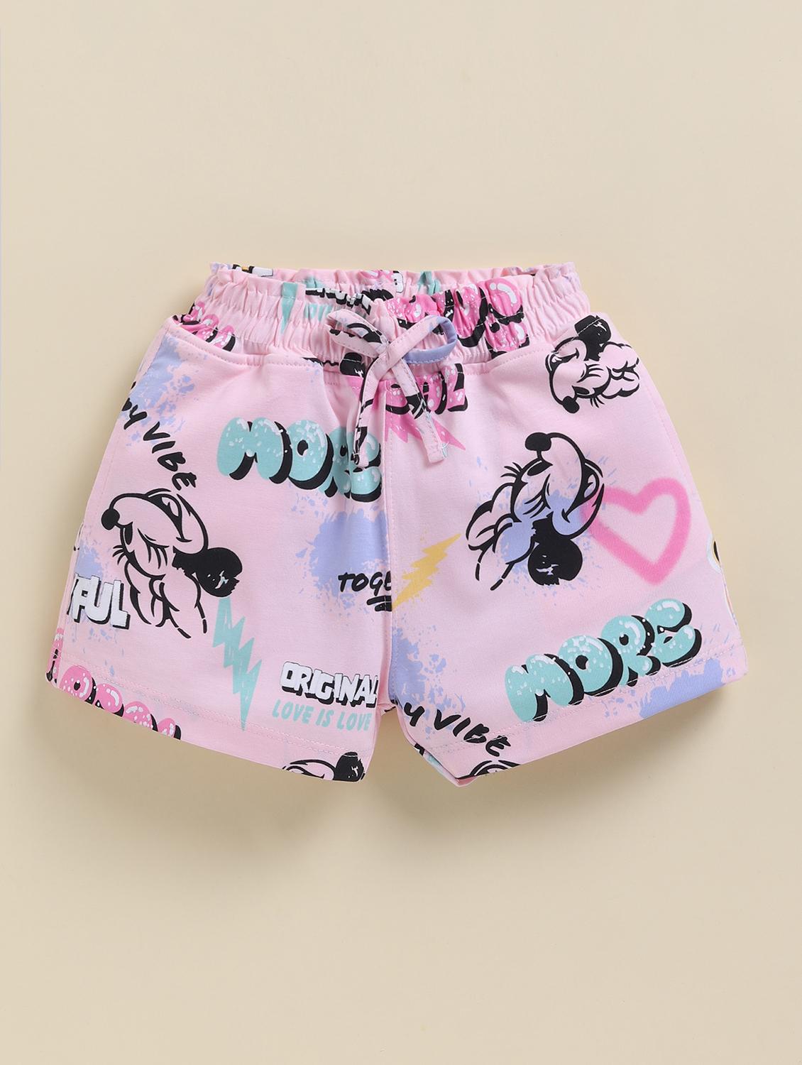 kids pack of 2 printed mid rise shorts - 22033870 - Standard Image - 3