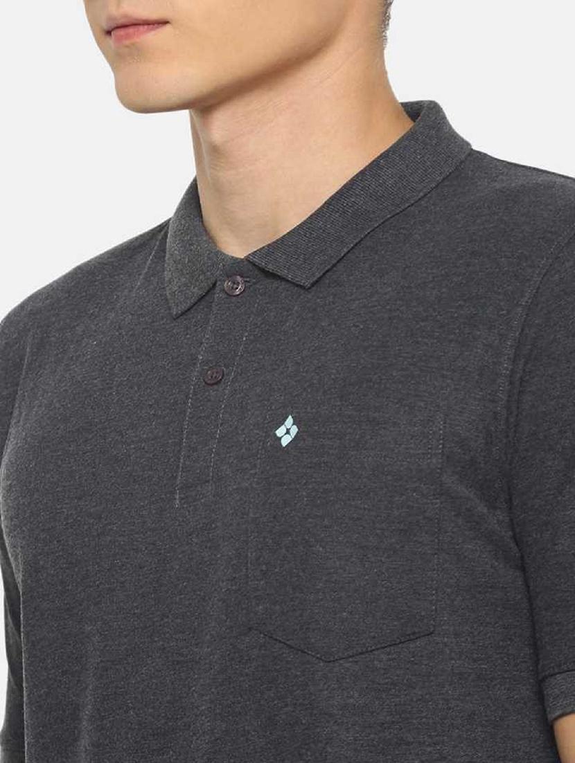 black cotton plain tshirt - 22033896 - Standard Image - 3