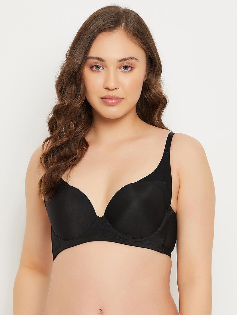 women black solid push up bra - 22033932 -  Zoom Image - 0