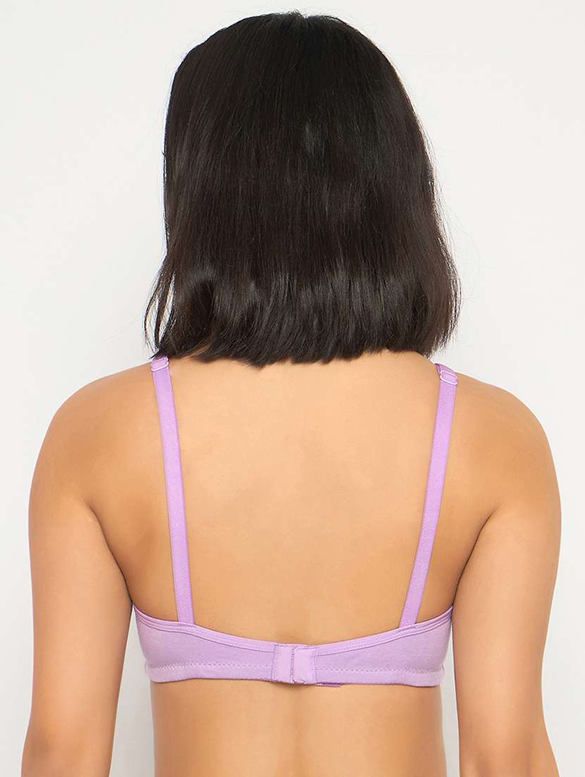 women solid non wired t-shirt bra - 22033935 -  Standard Image - 3