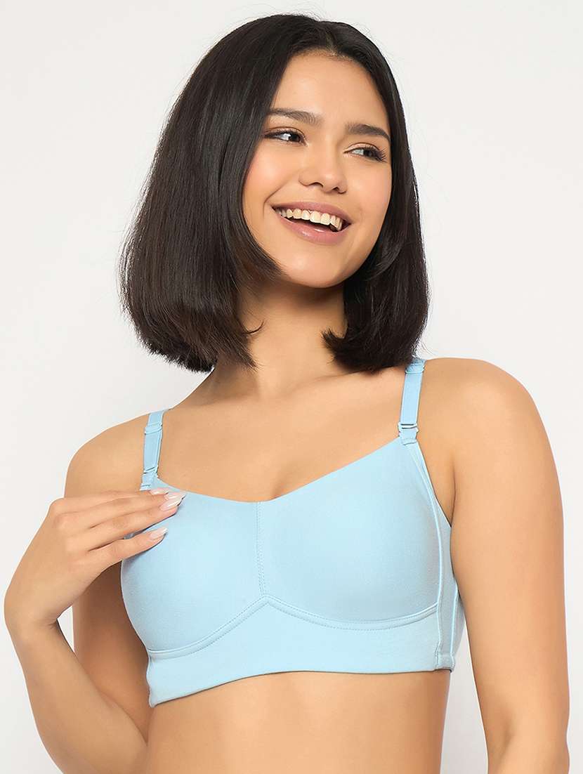 women solid non wired t-shirt bra