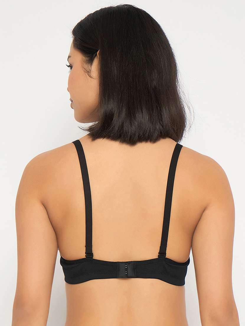 women solid non wired t-shirt bra - 22033941 -  Standard Image - 3