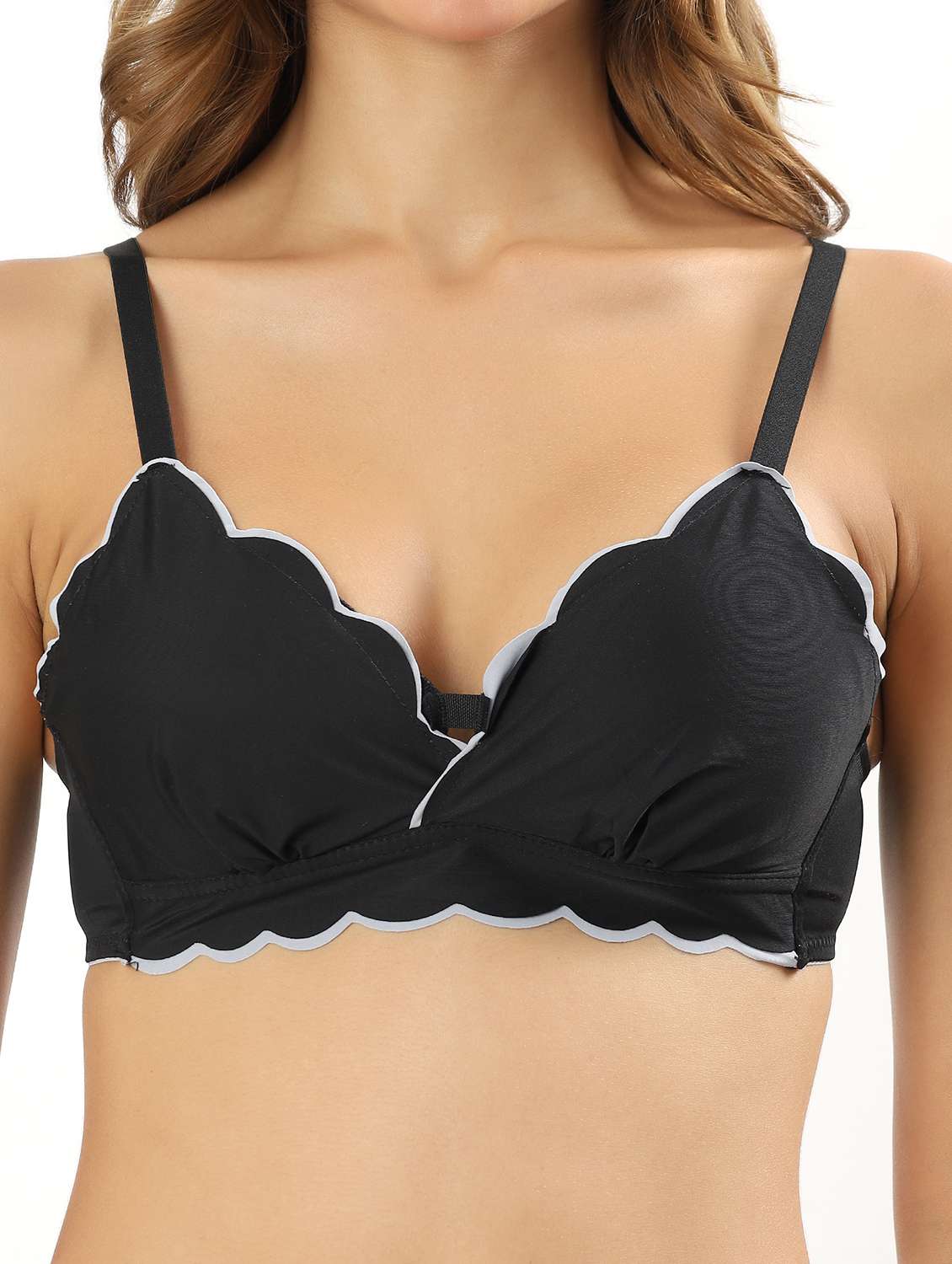 women solid heavily padded t-shirt bra - 22034426 -  Standard Image - 5