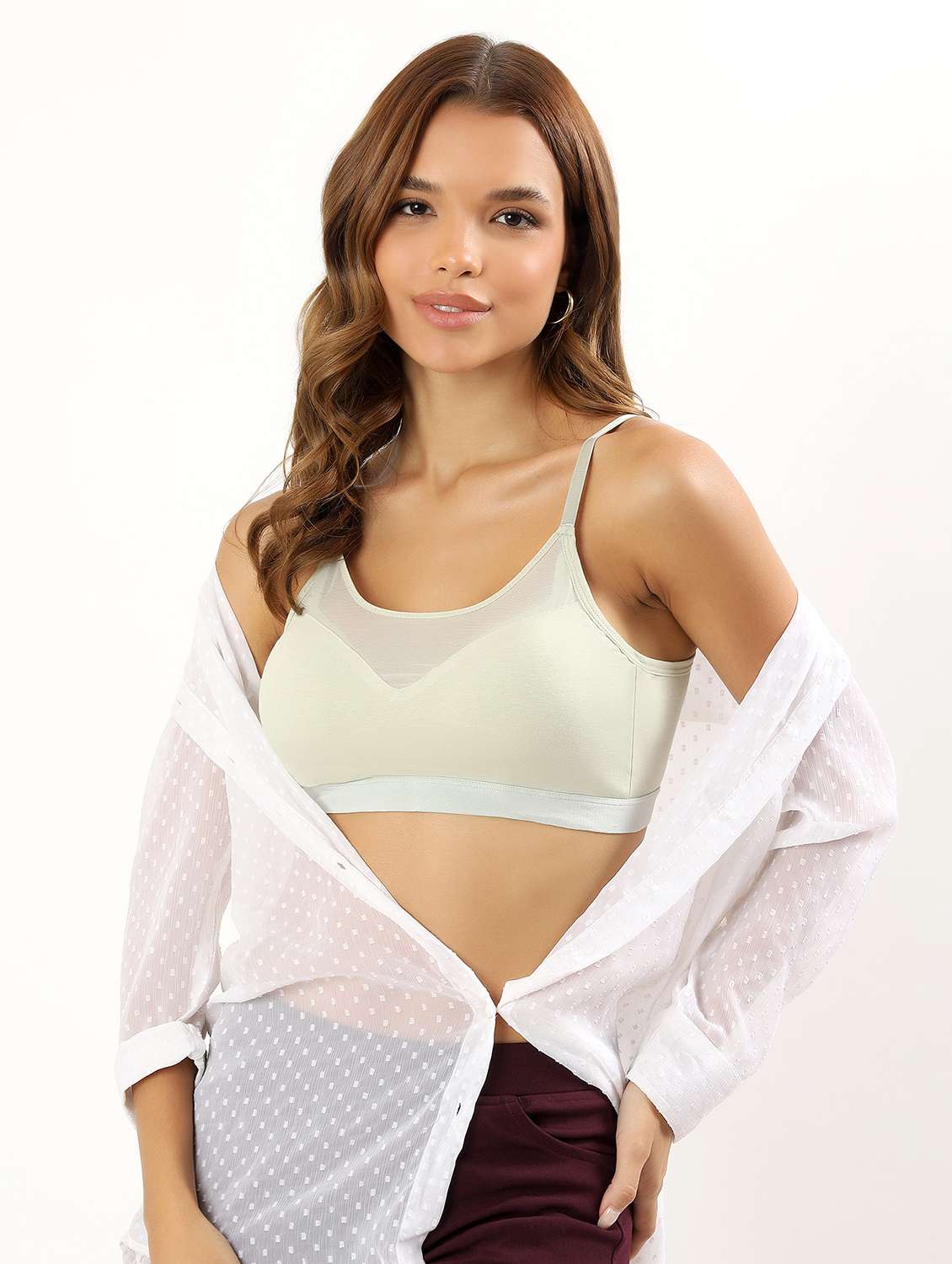 women solid non wired t-shirt bra - 22034449 - Zoom Image - 0