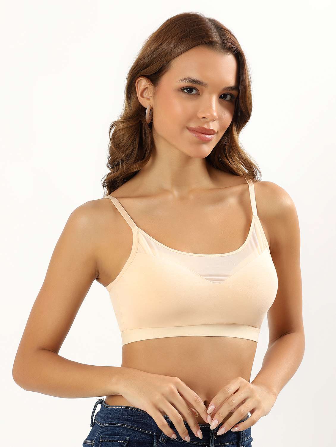 women solid non wired t-shirt bra - 22034450 - Standard Image - 3