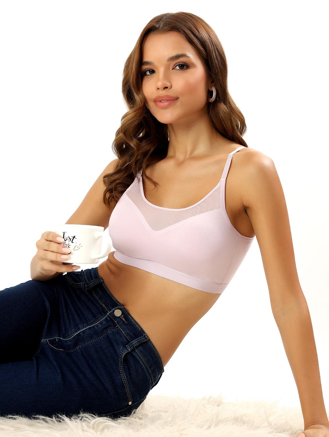 women solid non wired t-shirt bra - 22034452 - Zoom Image - 0