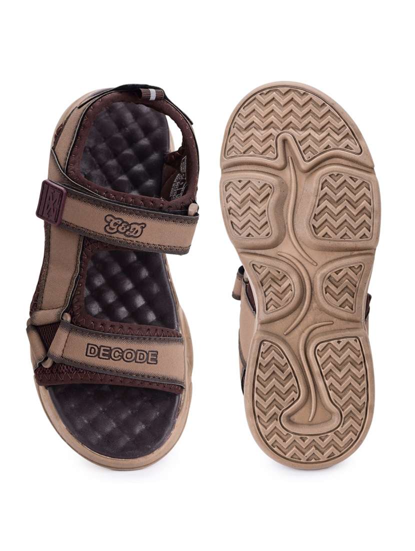 kids solid back strap floaters - 22034559 -  Standard Image - 3