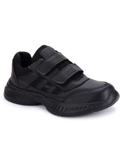 boys solid velcro uniform shoes - 22034565 -  Standard Image - 0