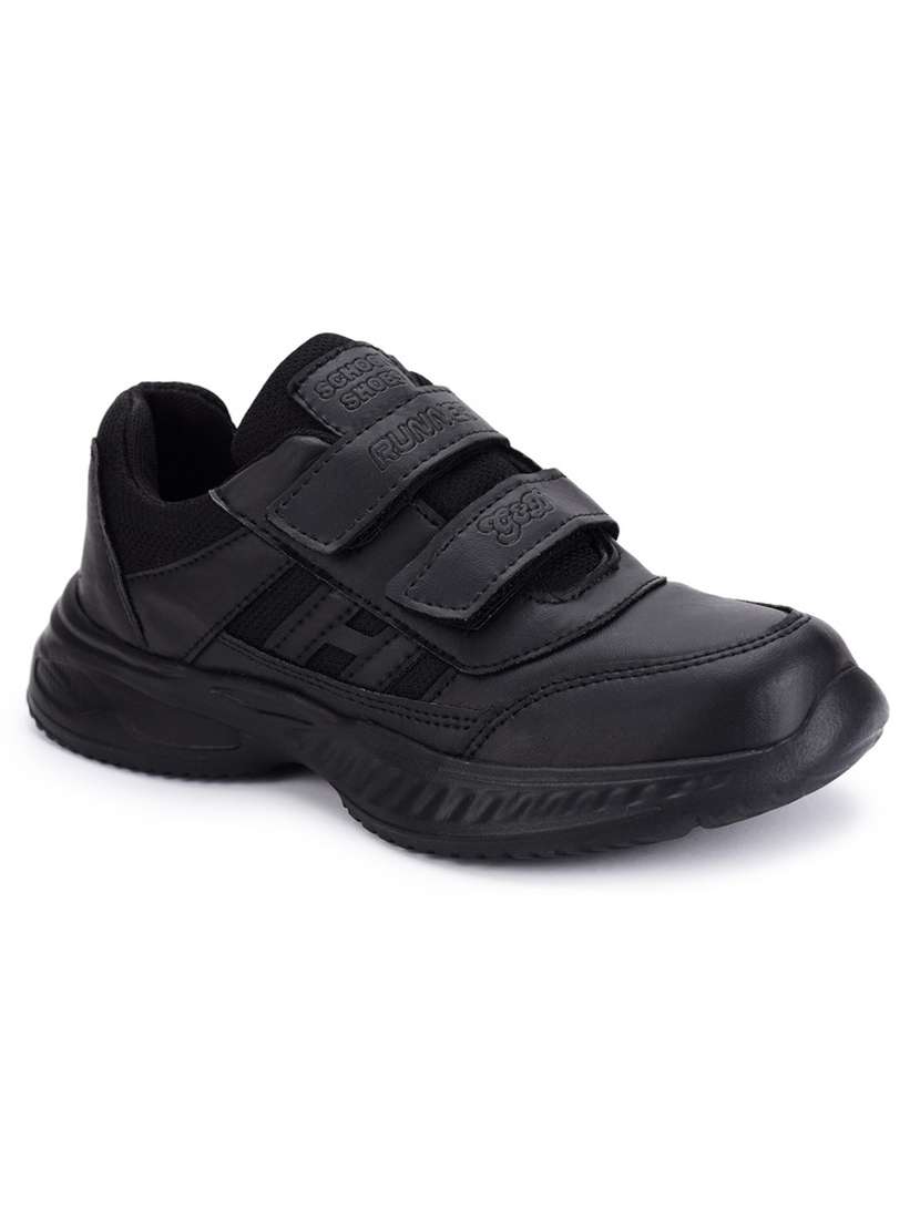 boys solid velcro uniform shoes - 22034565 -  Zoom Image - 0