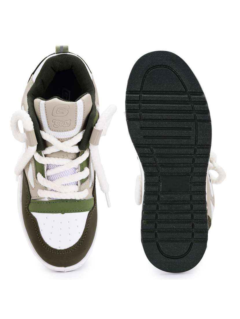 boys color blocked lace up sneaker - 22034568 -  Standard Image - 3