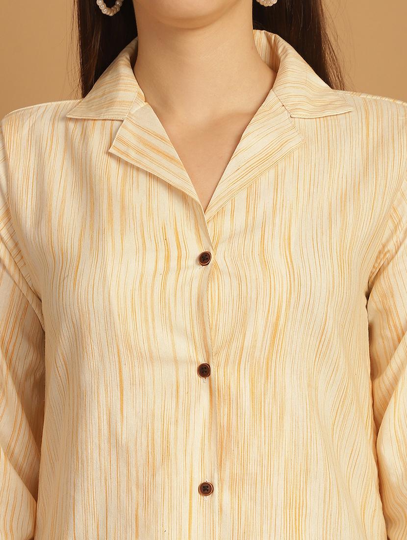 women printed shirt and trouser co-ord set - 22034573 - Standard Image - 5