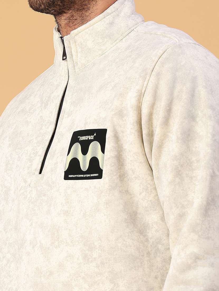 men printed long sleeve sweatshirt - 22035057 -  Standard Image - 5