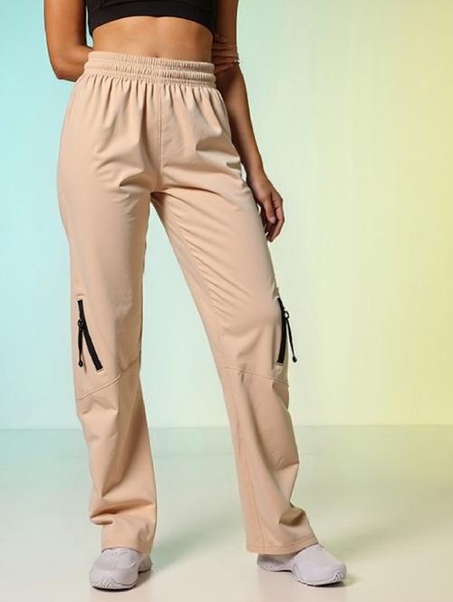 women solid mid rise parachute pants - 22035178 -  Standard Image - 0
