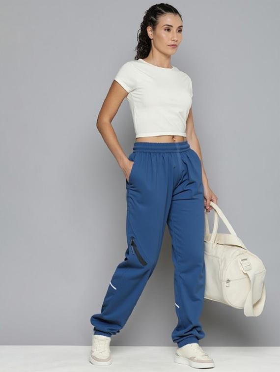 women solid mid rise parachute pants - 22035194 - Standard Image - 3