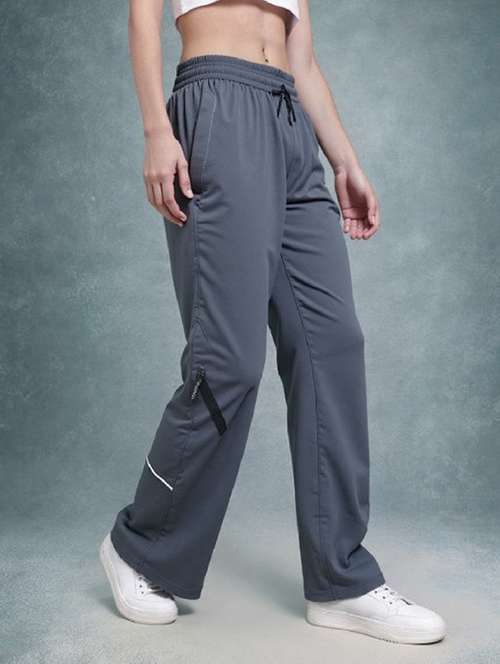 women solid mid rise parachute pants - 22035197 -  Standard Image - 0