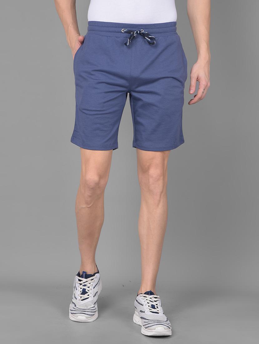 men tapered mid rise regular fit shorts - 22035409 -  Zoom Image - 0