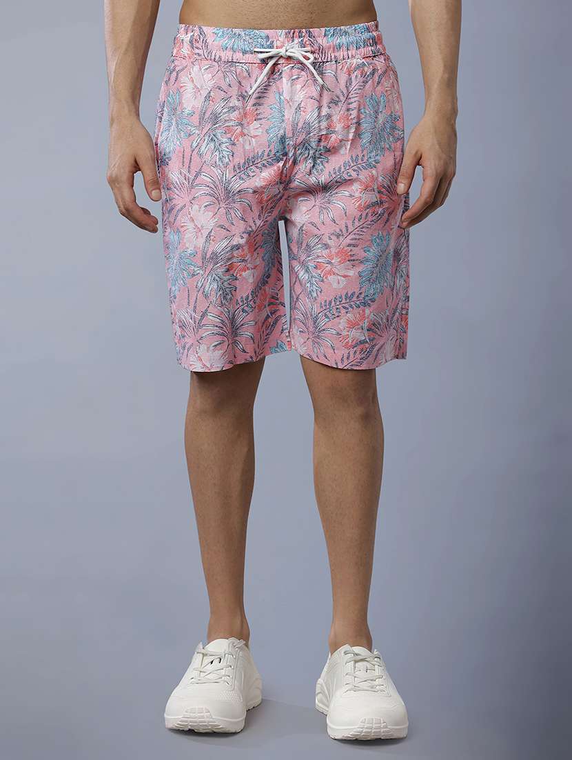 men printed shirt and shorts co-ord set - 22035420 -  Standard Image - 5