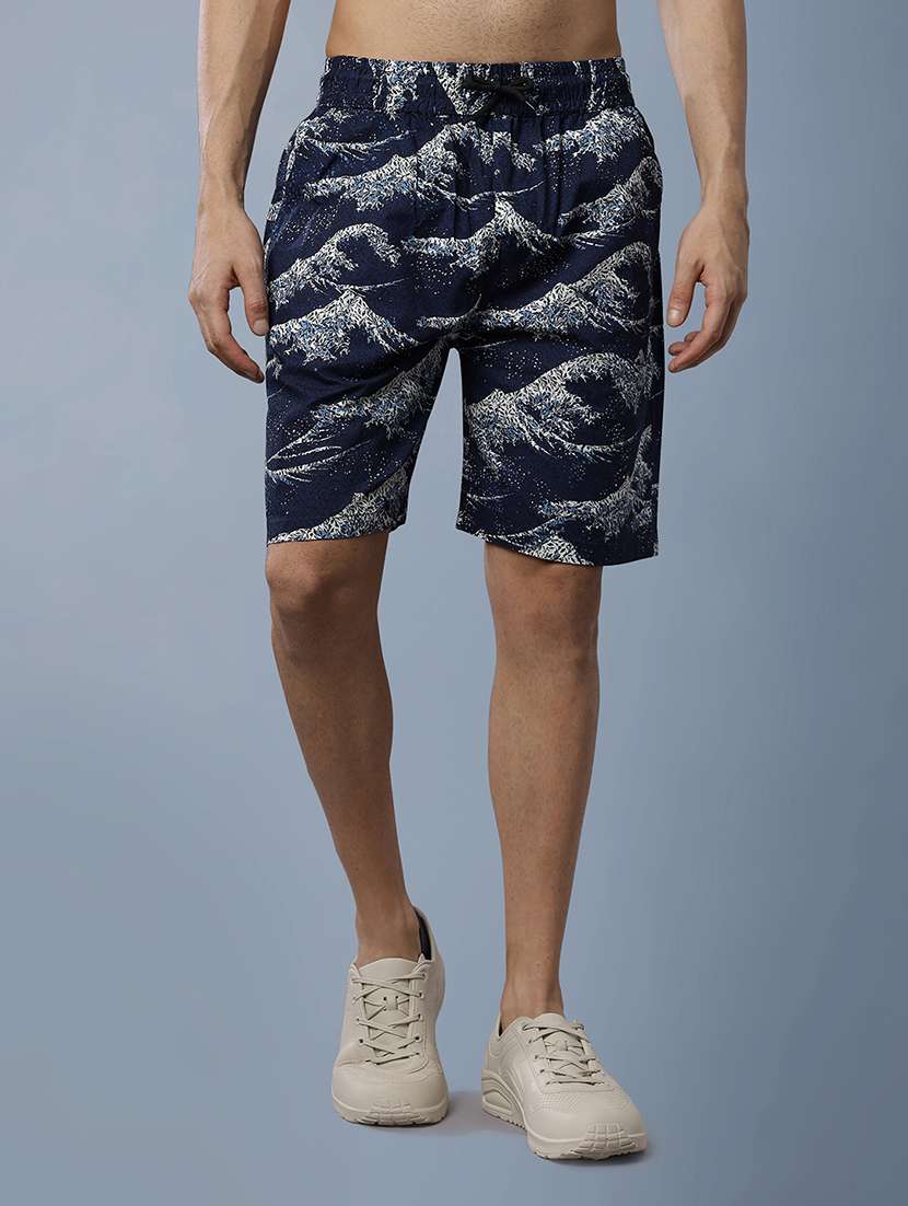 men printed shirt and shorts co-ord set - 22035421 -  Standard Image - 5