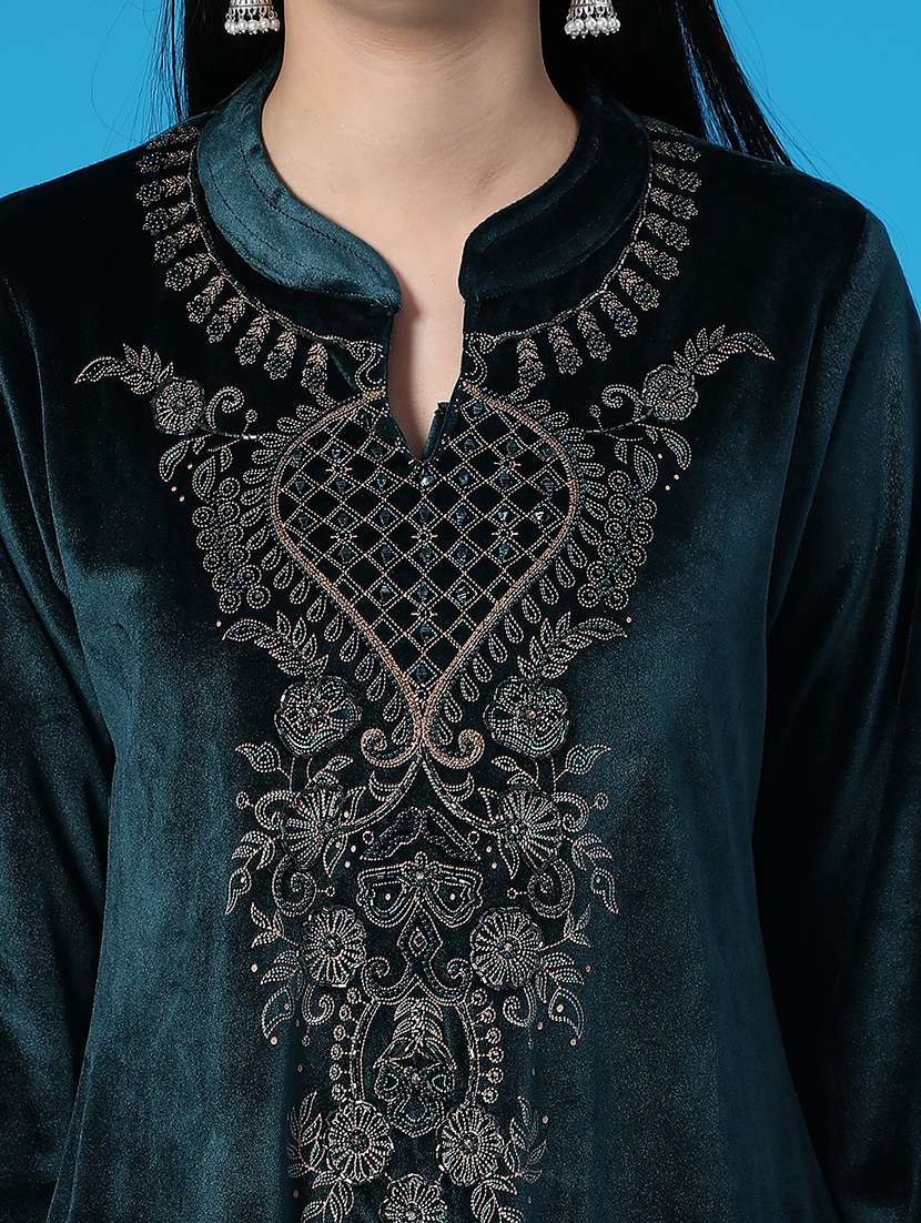 women self designed kurta pant with dupatta set - 22035793 -  Standard Image - 5