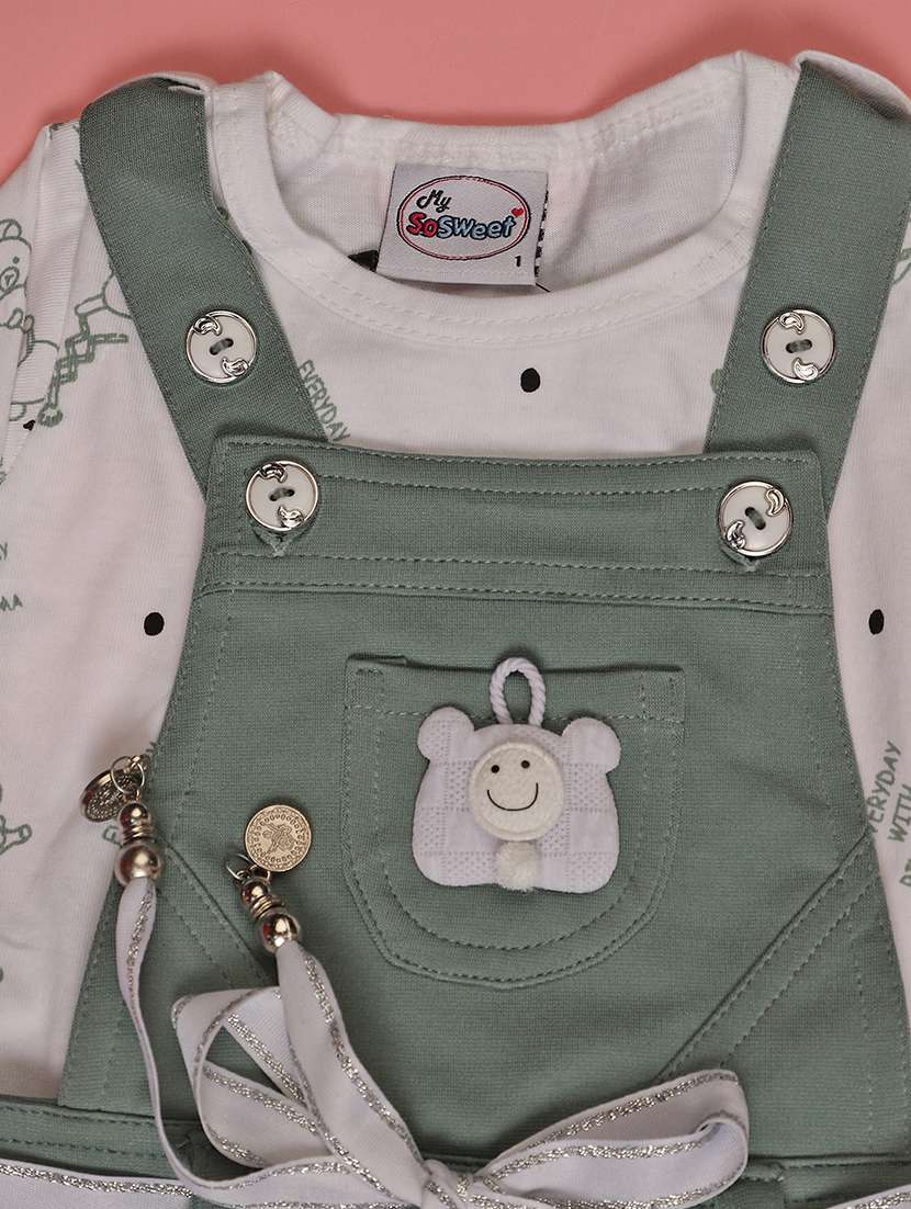 girls printed round neck full length set - 22036007 -  Standard Image - 3