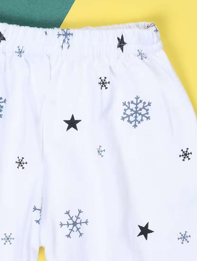 girls printed round neck full length set - 22036013 -  Standard Image - 3