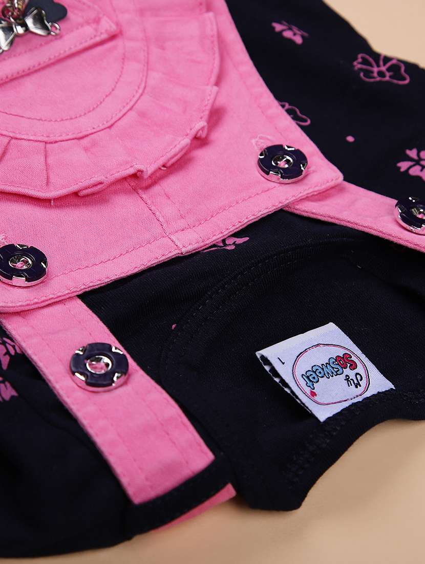 girls printed round neck full length set - 22036029 -  Standard Image - 3