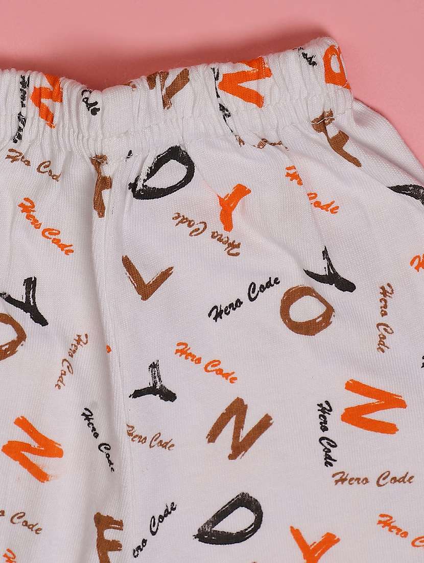 girls printed round neck full length set - 22036031 -  Standard Image - 3