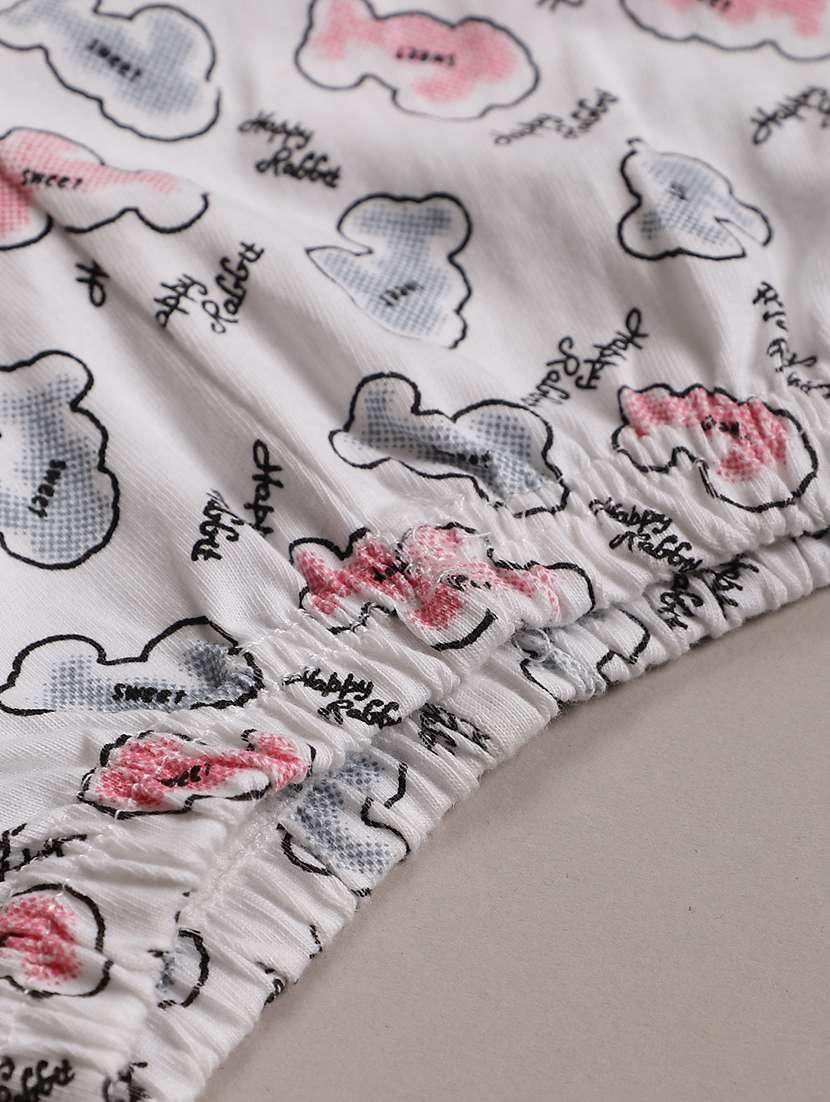 girls printed round neck full length set - 22036034 -  Standard Image - 3