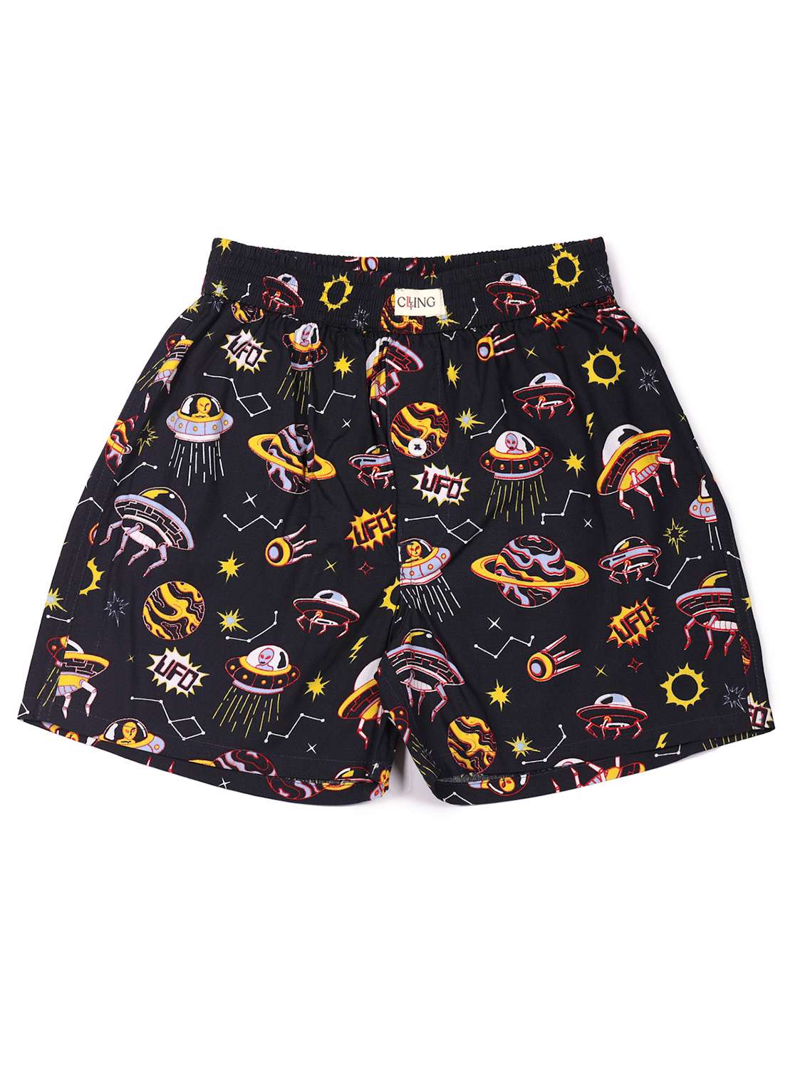 boys pack of 3 printed mid rise regular fit boxer - 22036517 -  Standard Image - 5