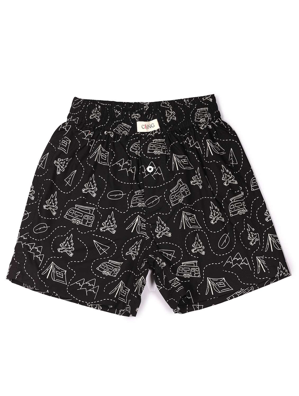 boys pack of 3 printed mid rise regular fit boxer - 22036530 -  Standard Image - 3