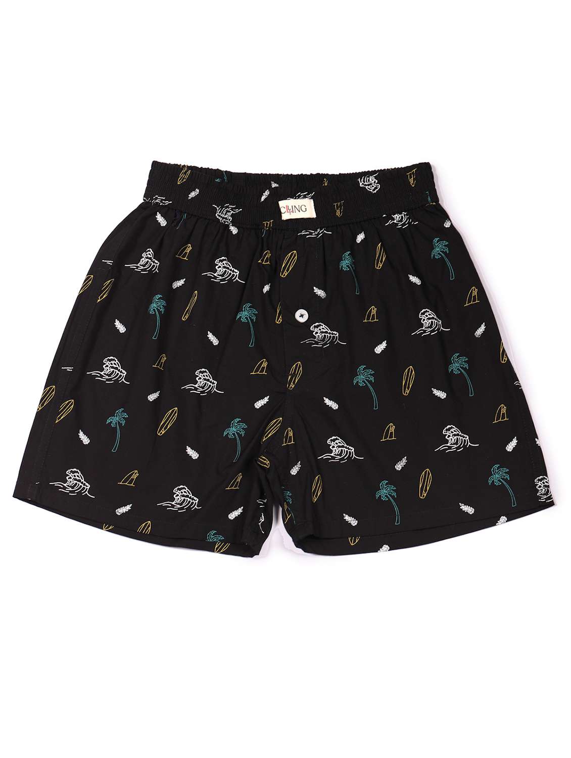 boys pack of 2 printed mid rise regular fit boxer - 22036561 -  Standard Image - 3