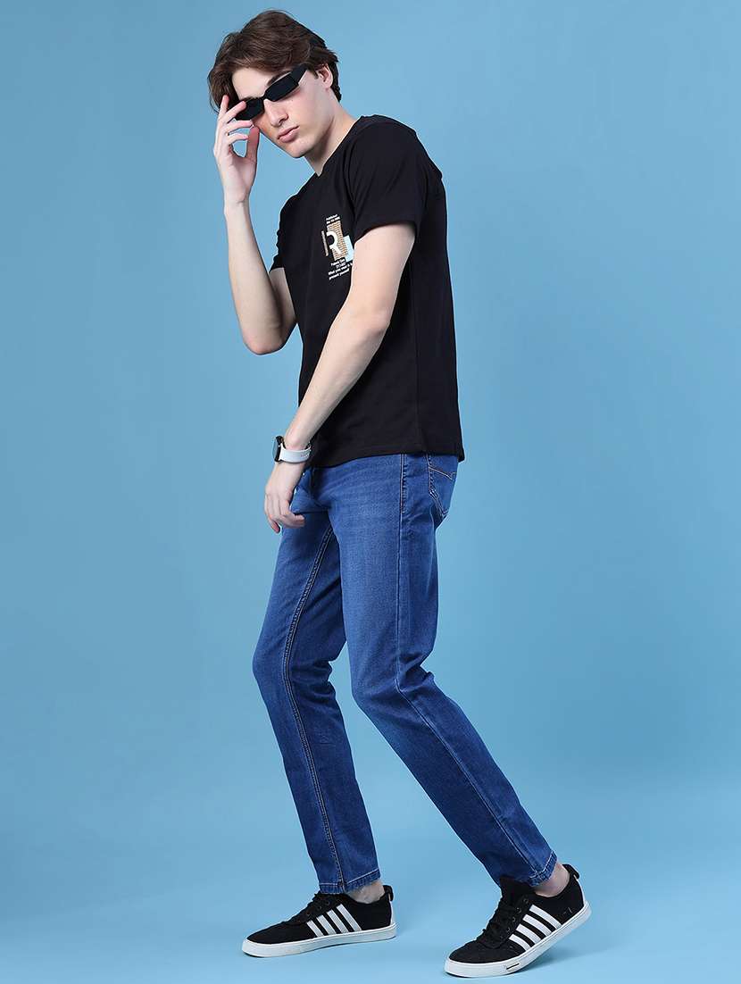 men printed short sleeve regular fit t-shirt - 22036930 -  Standard Image - 3