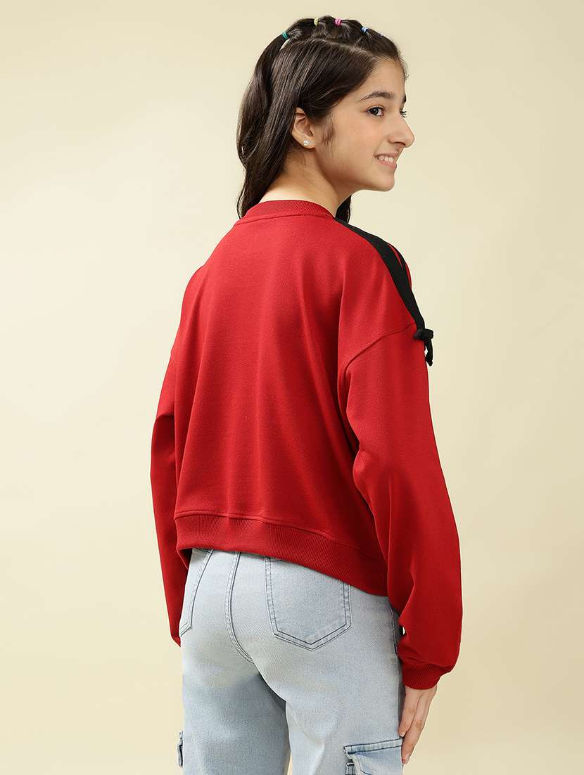 girls printed long sleeve sweatshirt  - 22036942 -  Standard Image - 3