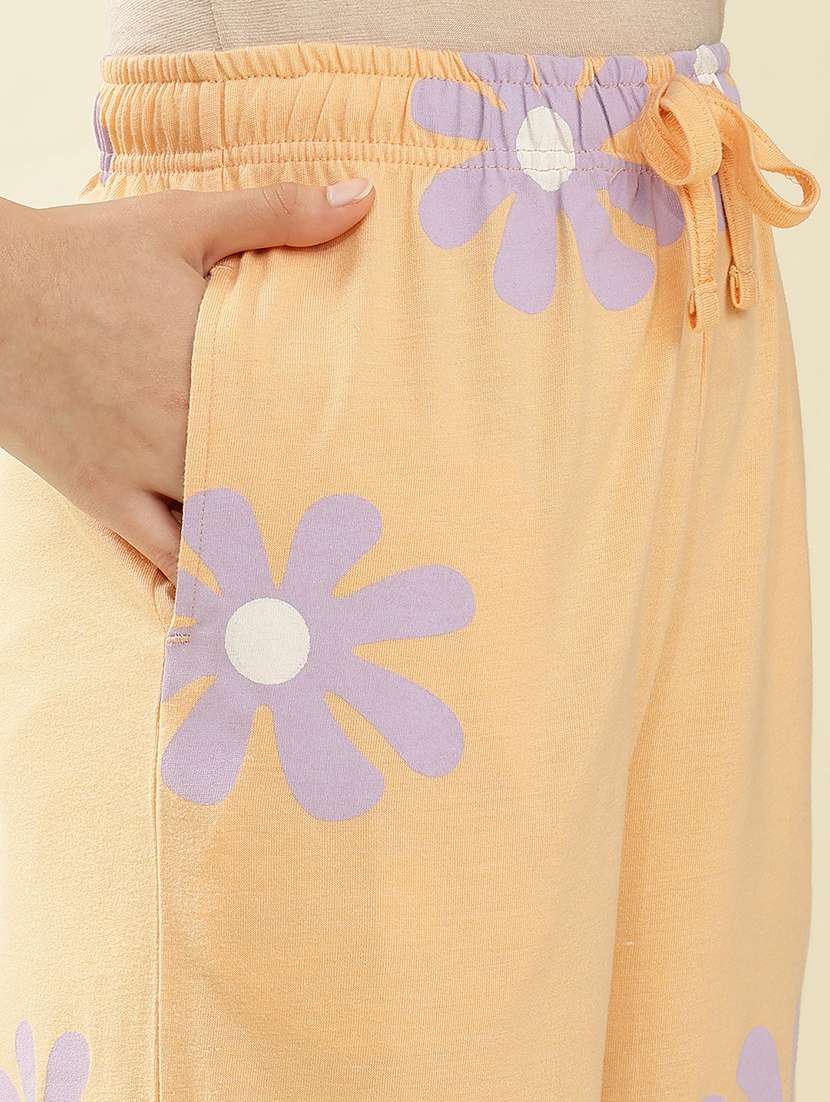 girls printed nightwear pyjama set - 22036953 -  Standard Image - 5