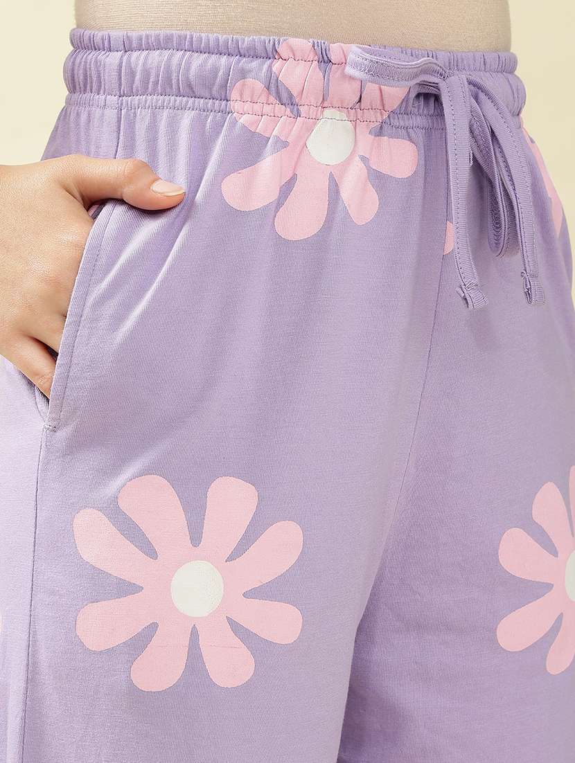 girls printed nightwear pyjama set - 22036954 -  Standard Image - 5