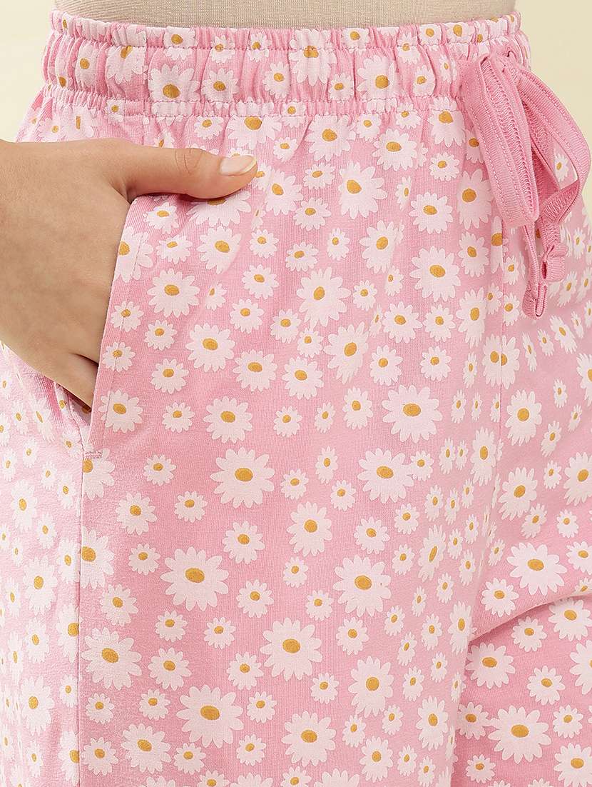 girls printed nightwear pyjama set - 22036959 -  Standard Image - 5