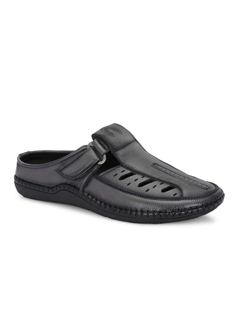 men grey slip on sandal - 22037043 - Standard Image - 3