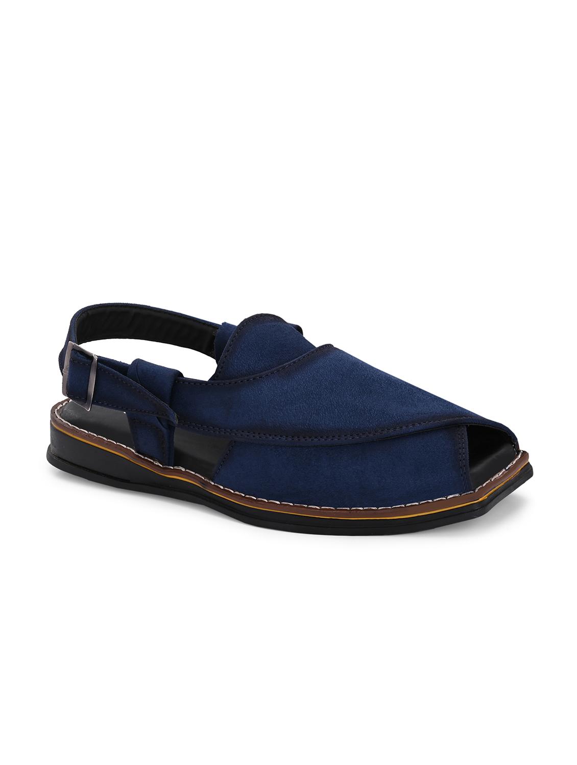 men solid back strap sandal - 22037045 - Zoom Image - 0