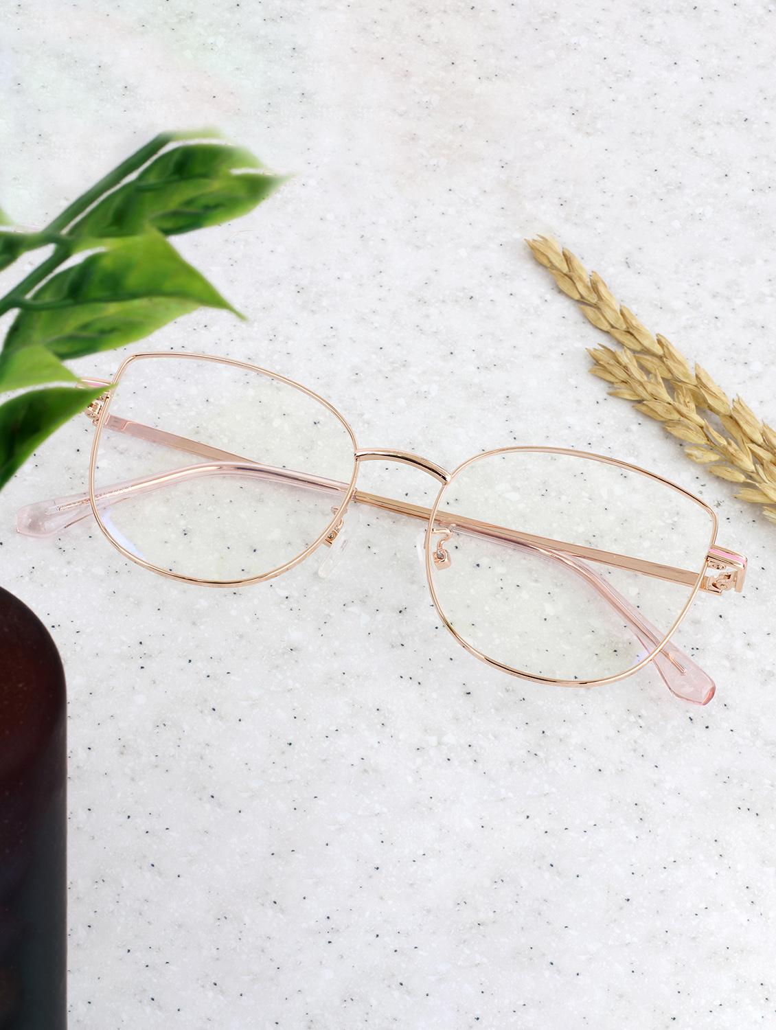 cat eye pink women spectacles - 22037064 - Zoom Image - 0
