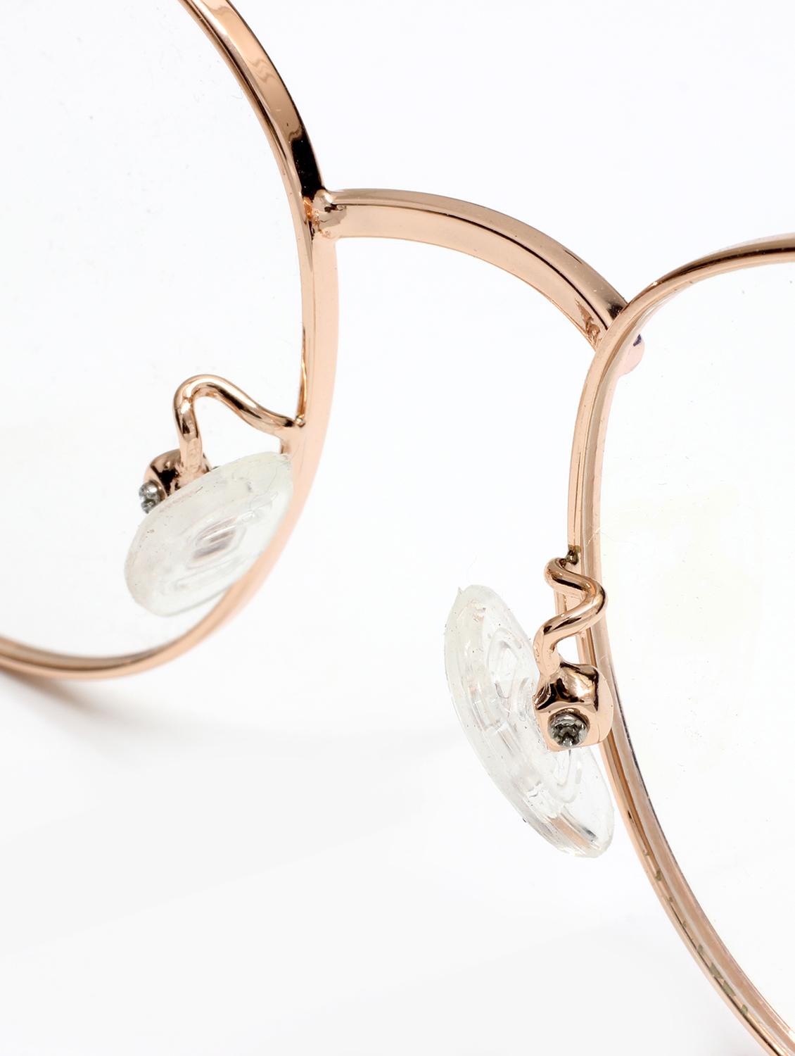cat eye pink women spectacles - 22037064 - Standard Image - 5